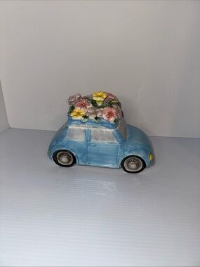 Maxcera Spring Collection Flower Car Cookie Jar